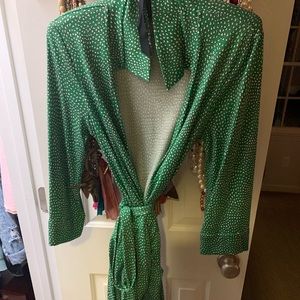 Diane Von Furstenberg vintage wrap dress